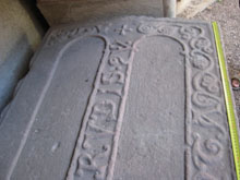 dessus du sarcophage